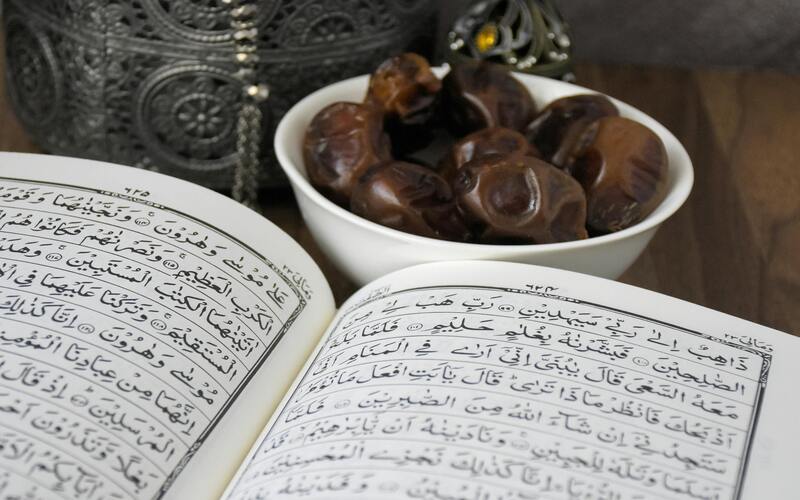 Dates and Quran book