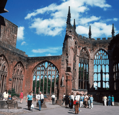 Old coventry cathedral
