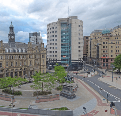 Leeds city square