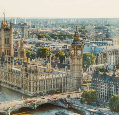 London skyline with big ben