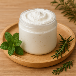 Islamic gifts  Whipped Foot Butter – Nourishing & Cooling Moisturizer | Spearmint, Rosemary & Unscented | Natural Halal Foot Butter at Riwaya