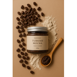 Islamic gifts  Turkish Mocha Face Scrub - Gentle Face and Coffee Cleanser - Halal Face scrub - Halal Skincare - Natural Halal Skincare at Riwaya