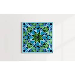 Islamic gifts Arabic Geometric Design - Printable Wall Art - Islamic Sacred Geometry - Moroccan Architecture - Modern Home Decor - Islamic Art at Riwaya