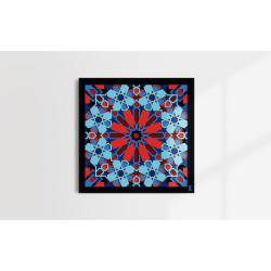 Islamic gifts Arabic Geometric Wall Art - Intricate Sacred Geometry Digital Printable Artwork - Instant Download - Islamic Art at Riwaya
