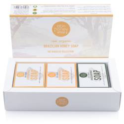 Islamic gifts  Luxury Raw Organic Brazilian Honey Soap - Islamic Gift Set - Islamic Essentials - Luxury Islamic Gifts - Ramadan/Eid Gift Hamper - Ramadan/Eid Gift For Husband/Wife - Ramadan/Eid Corporate Gift - Eid Corporate Hampers at Riwaya
