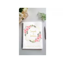 Islamic gifts  Personalised A4 Wedding Notes Notepad | Nikkah Gift | Notebook at Riwaya