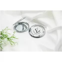 Islamic gifts  Personalised Initial and Name Compact Mirror - Nikkah Favours - Islamic Favours at Riwaya