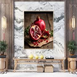 Islamic gifts Abstract Pomegranate Artwork, Colorful Wall Art, Trendy Kitchen Patchwork, Illustration, Living Room Print, Scenery Art Fruit Boho Printable at Riwaya
